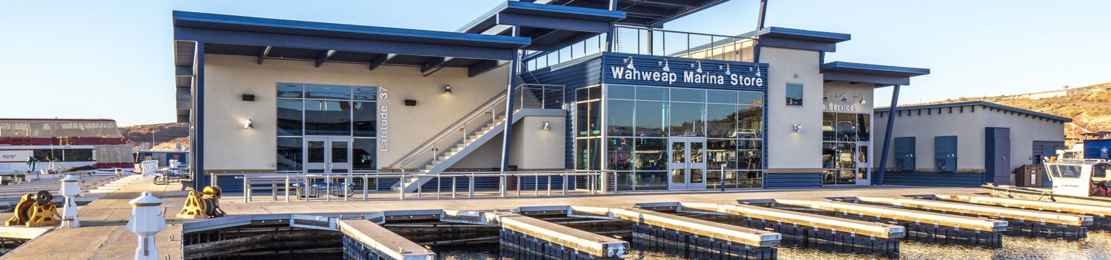 Wahweap Marina Store on South Lake Powell